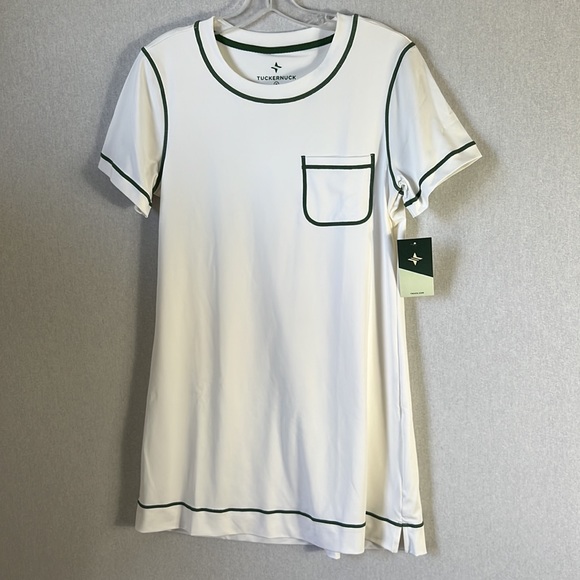 NEW Tuckernuck white Tnuck sport dress women size Medium , XLarge - Picture 6 of 9